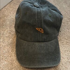 Croissant Embroidered Hat